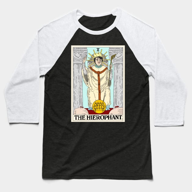Horror Arcana - The Hierophant Baseball T-Shirt by pinxtizzle